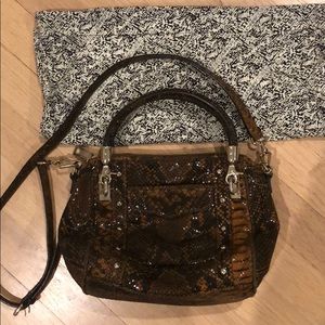 Rebecca Minkoff Genuine Snakeskin Leather Bag